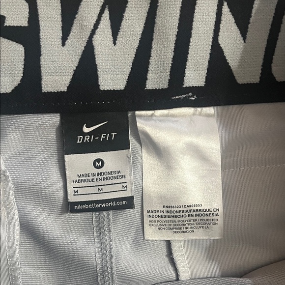 Nike Swingman Gray and Black Dri Fit Men’s Baseball Athletic Pants Medium - Picture 3 of 6